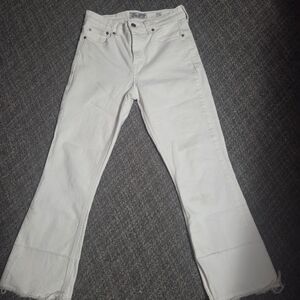 Lucky Brand White Flare Jeans